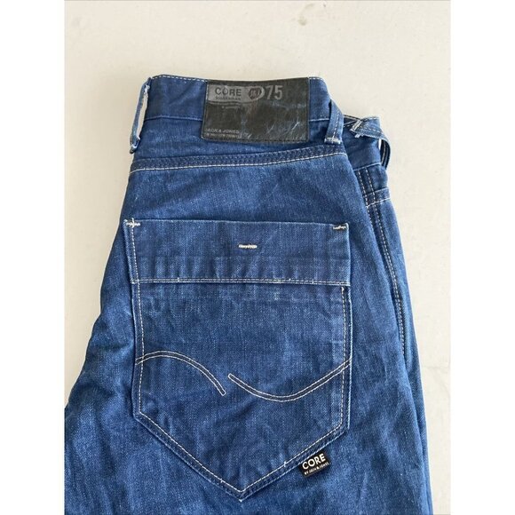 JACK & JONES Core Workwear Boxy Loose Fit Denim Button-Fly Jeans Men Sz 28X31 - Picture 11 of 11